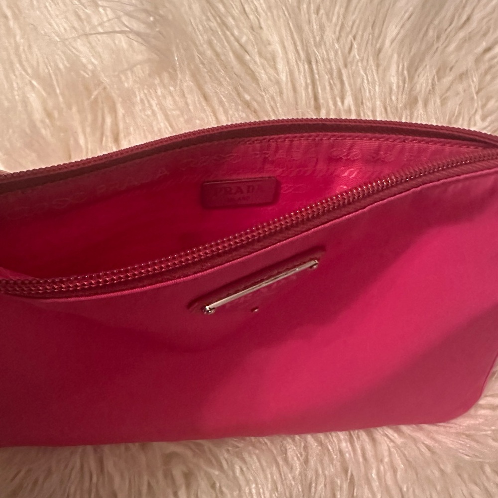 Prada Tessuto Nylon Wristlet Pouch - Picture 3 of 5